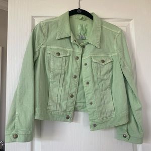 Guess Jeans light green Jean jacket